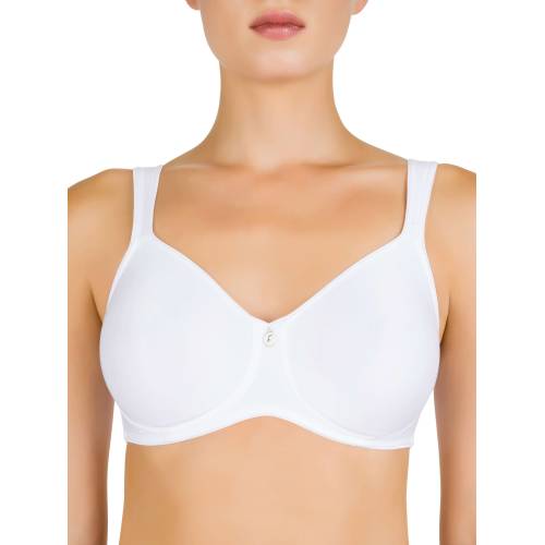 Felina 203201 thermoformed wireless bra PURE BALANCE white, front