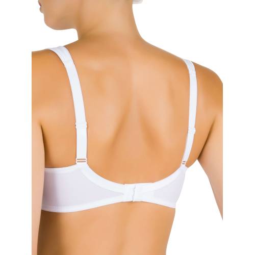 Felina 203201 thermoformed wireless bra PURE BALANCE white, back