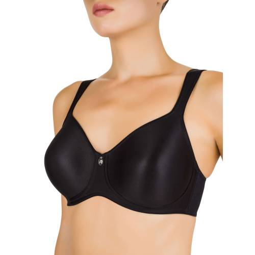 Felina 203201 thermoformed wireless bra PURE BALANCE black, side