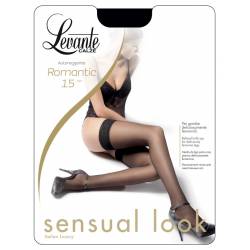 Levante self-supporting stockings Romantic 15 Den
